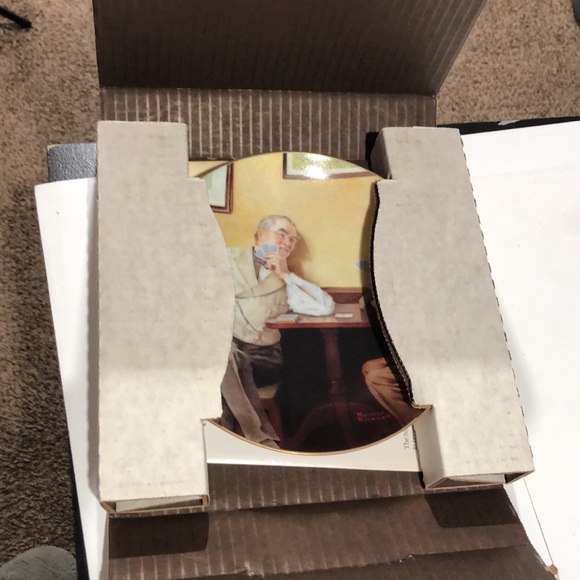 Edwin M. Knowles Best Friends by Norman Rockwell collector plate - Picture 10 of 10